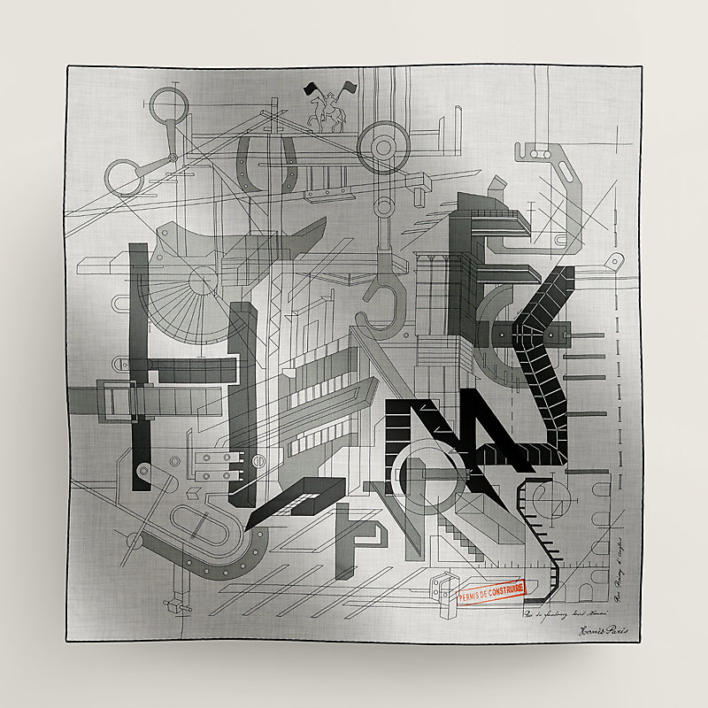 Permis de Construire scarf 100 | Hermès USA